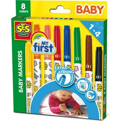 SES Creative Babytusser 8 farver - 1-4 år