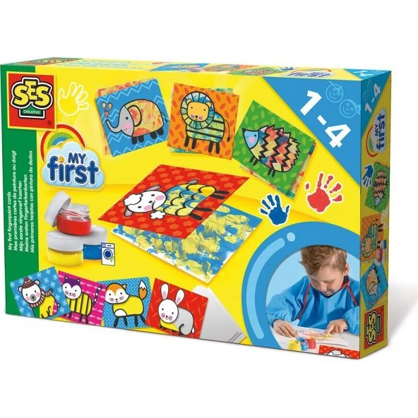 SES - Min første kunst med fingermaling (14415)