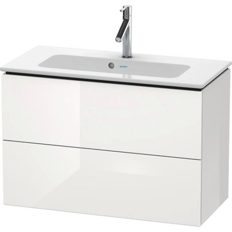 Duravit L-Cube Compact vaskeskab 820x391 mm - Hvid højglans