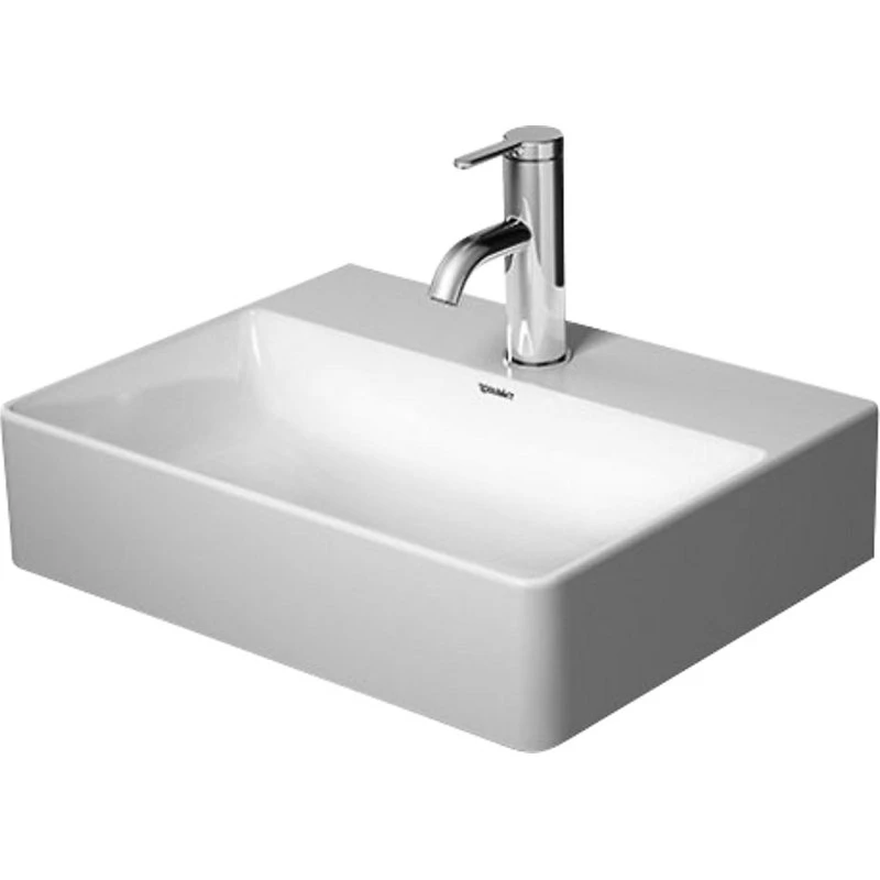 Duravit DuraSquare håndvask 45x35cm uden hanehul og overløb