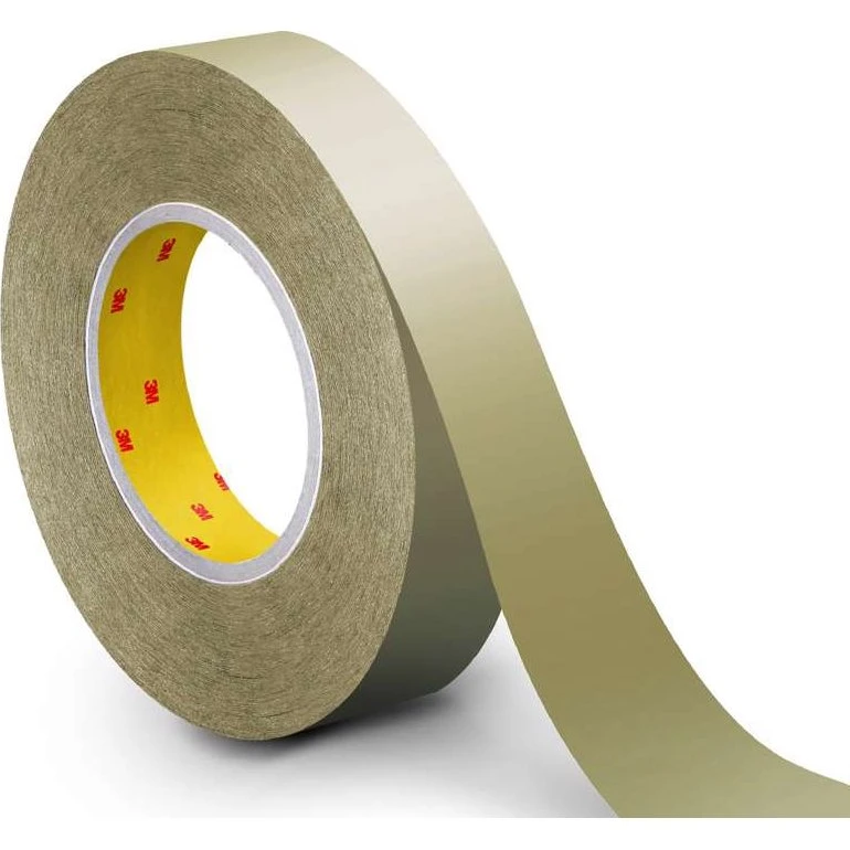 3M 9525 dobbeltklæbende lærredstape 48 mm x 25 m (beige)