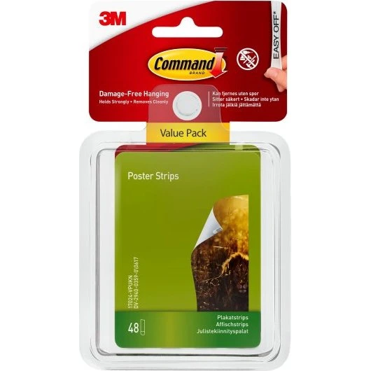 3M Command plakatstrips Value Pack 17024-VP