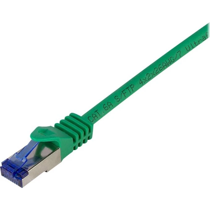 LogiLink Ultraflex Patchkabel CAT 7/6a S/FTP 1m Grøn