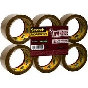Scotch pakketape PP 50 mm x 66 m - Brun