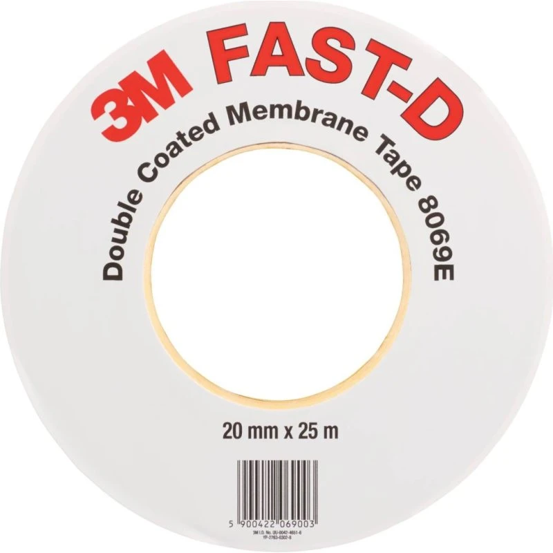 3M Lufttætningstejp 8069, 50 mm x 25 m