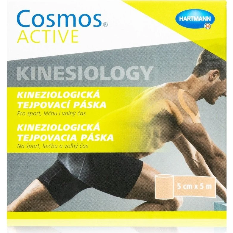 Hartmann Cosmos Active Kinesiologi Elastisk Tape, Beige