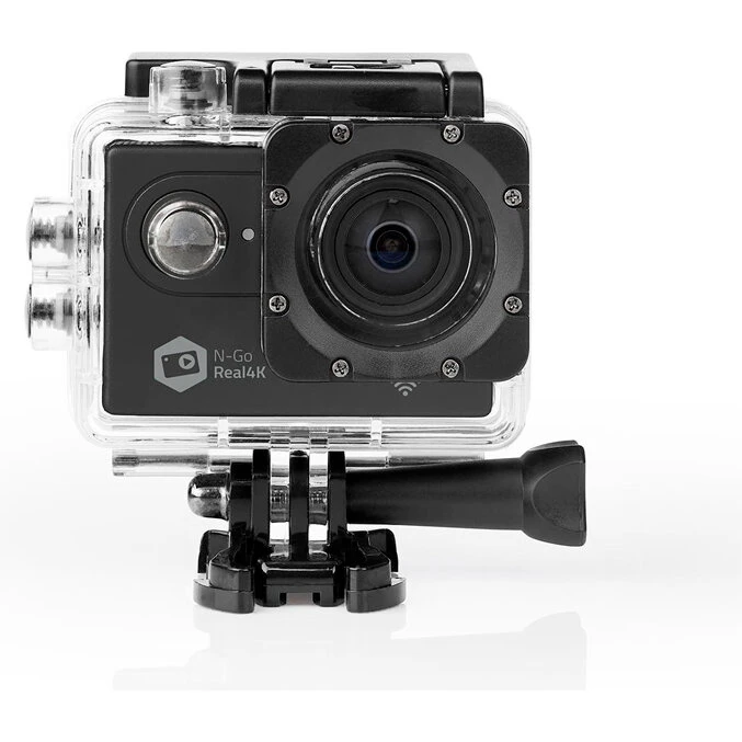 Nedis ACAM41BK Action Kamera 4K WiFi (Sort)