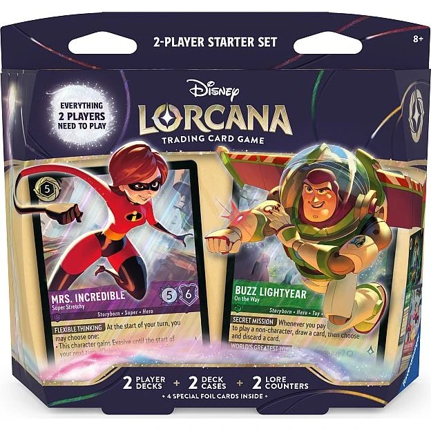 Disney Lorcana TCG Wilds Unknown 2-Player Starter Set