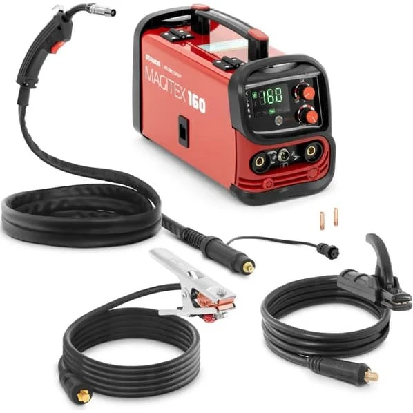 Stamos MIG/MAG IGBT TIG Liftarc 160 A Inverter Svejsemaskine