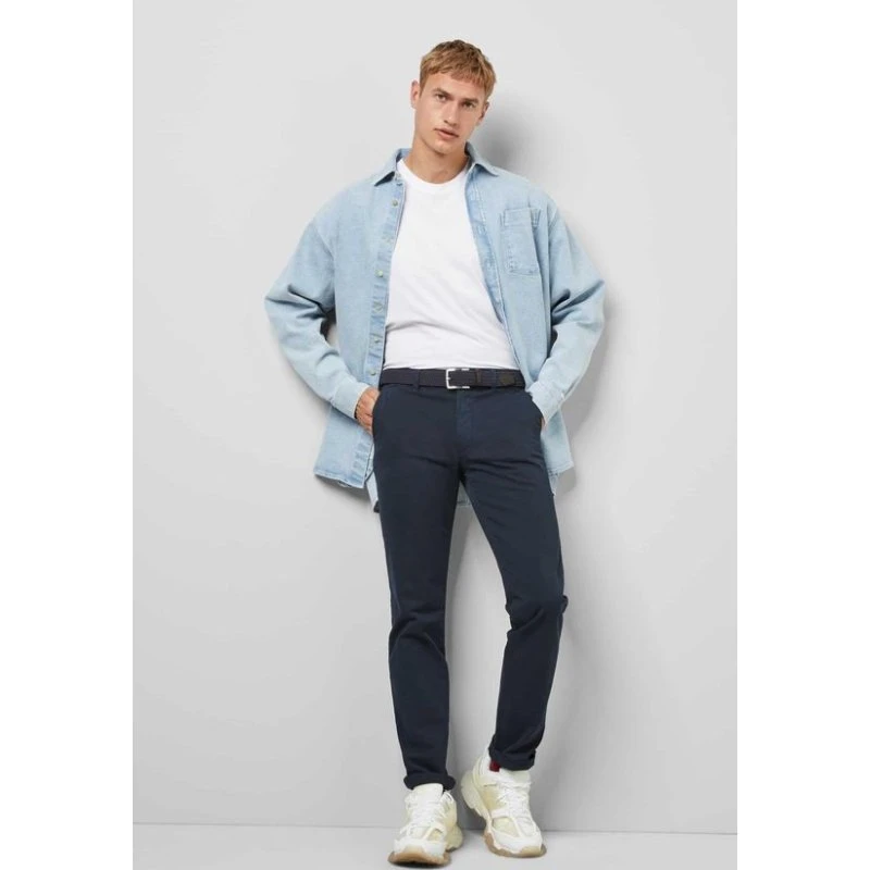 M|5 Chino Art.9-6001 - Slank pasform i økologisk bomuld