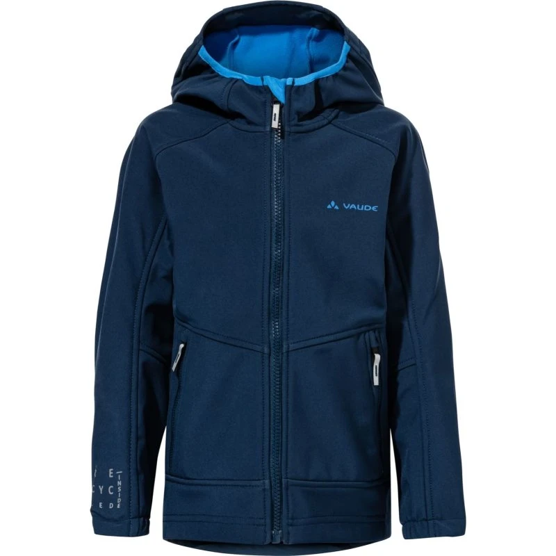 Vaude Rondane Jacket IV Softshelljakke til børn - Blå