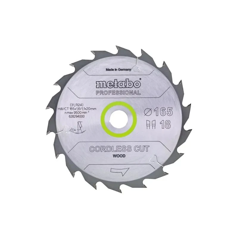 Metabo 628295000 Rundsavklinge til batteridrevne håndrundsave