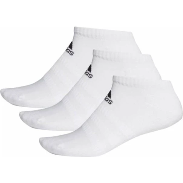Adidas Cush Low-Cut Strømper 3-pak - Hvid