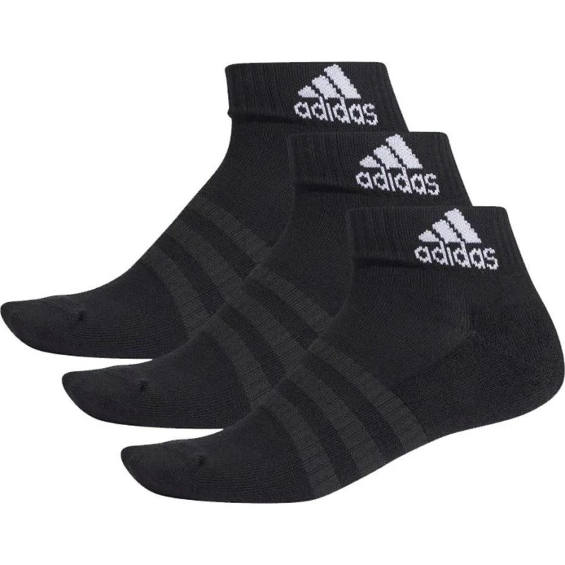 Adidas Cush Ankel Strømper 3-pak - Sort