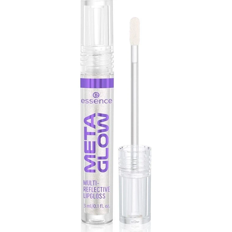 Essence Meta Glow Lip Gloss - 01 Cyber Space, 3 ml