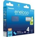 Panasonic eneloop AA 2000 mAh genopladelige 4 stk (BK-3MCDEC4BE)