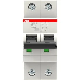 Siemens S200M System Pro M Compact Automatsikring 13A 2P D-karakter