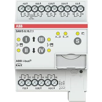 ABB Sah/s8.16.7.1 Kontakt- og jalousi aktuator