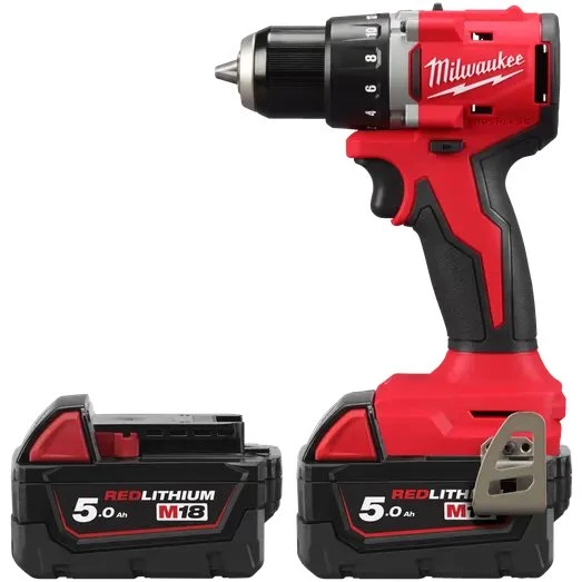 Milwaukee M18 BLDDRC-502C kompakt bore-/skruemaskine 13 mm