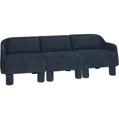 HÜBSCH Elegance Sofa - Mørkeblå