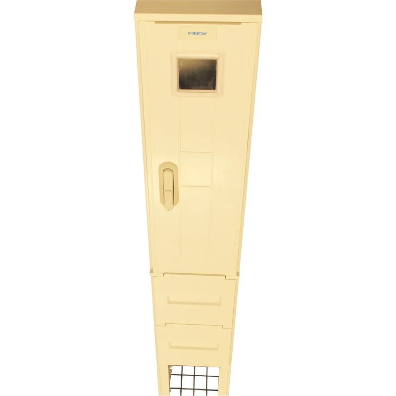Måler gadeskab 1695x400x250 m/målerklemme til ledning