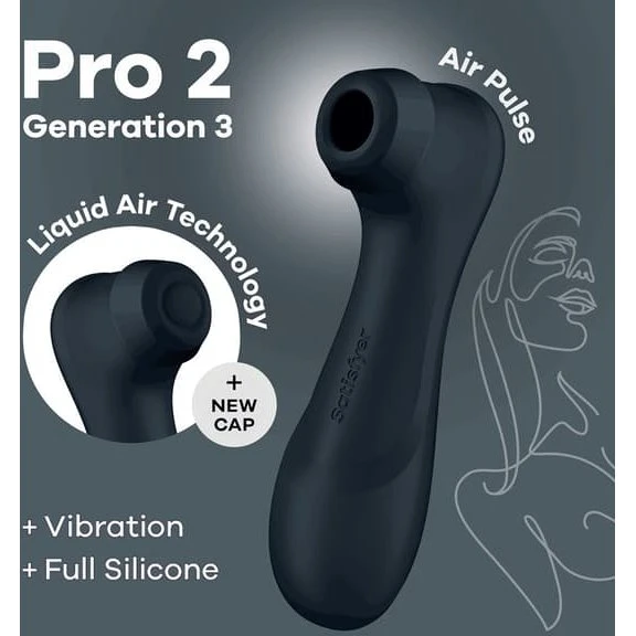 Satisfyer Pro 2 Generation 3 med Liquid Air