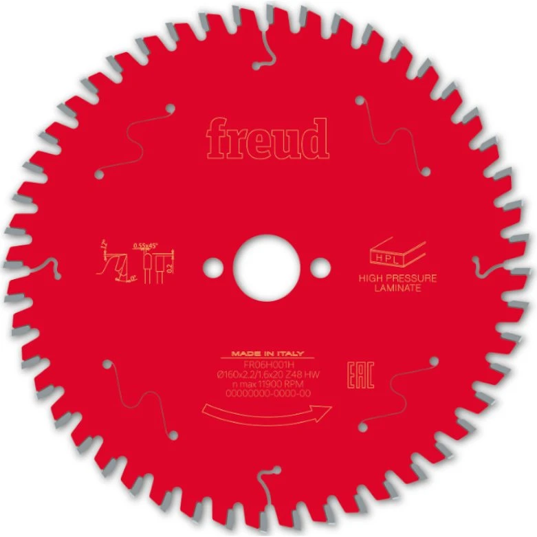 Freud F03FS09865 Rundsavsklinge - 160mm, 48 tænder