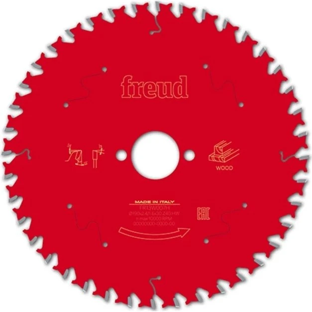 Freud LP40M Rundsavklinge - 190x30mm, 40 tænder