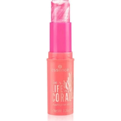 Essens Life I Coral Blush Highlighter Stick 01 Glowin' Coraltastic 7g