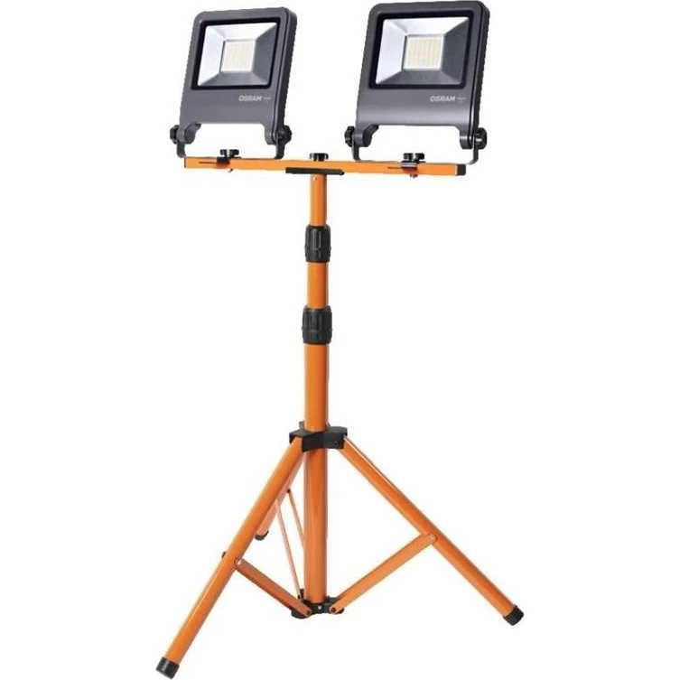 OSRAM LED arbejdslampe på stativ WORKL TRIP 2x50W 9000lm IP65