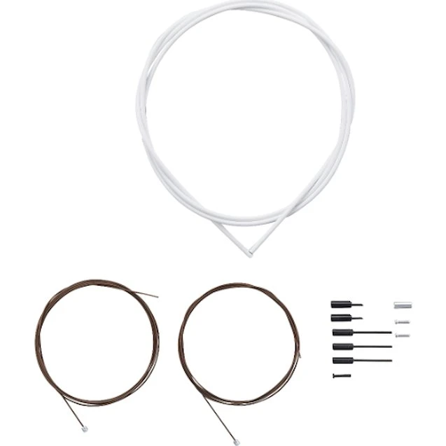 Shimano OT-SP41 Gearkabel-sæt til landevej, hvid