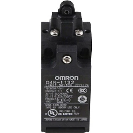 Omron D4N-4132 Sikkerheds endestop M20 med top valse