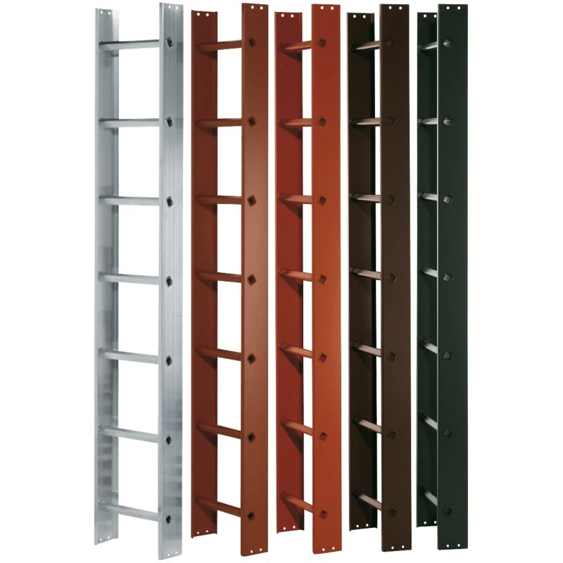 Tagstige aluminium natur 15 trin 4,2 m
