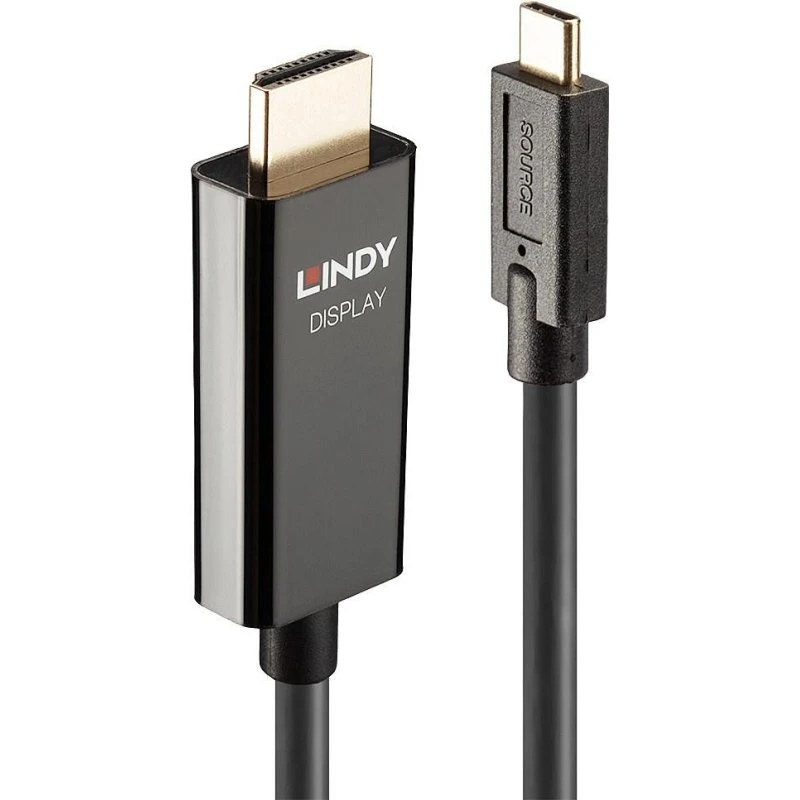 LINDY USB-C til HDMI-kabel 4K60 10 m - Sort