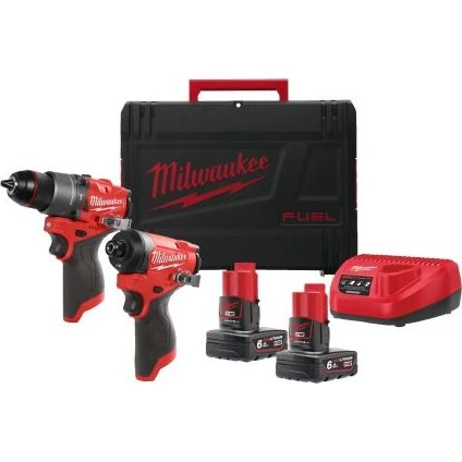 MILWAUKEE M12 FPP2A2-602X Powerpack, 2x6,0 Ah