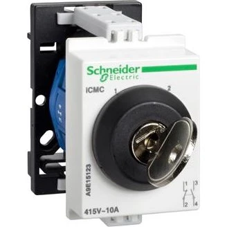 iCM Nøgleomskifter 10A 1NO+1NC 415VAC 1-0-2 (36x60mm)