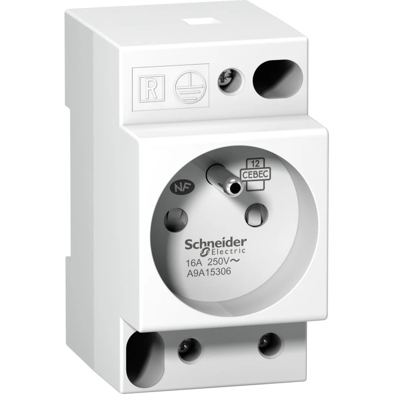 Acti9 modulstikkontakt IPC 16A PN med pinjord (fransk system)