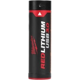 MILWAUKEE REDLITHIUM L4 B3 3,0Ah USB-batteri