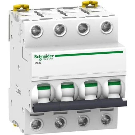 Schneider Electric Acti9 iC60 Automatsikring 4P 20A 25kA