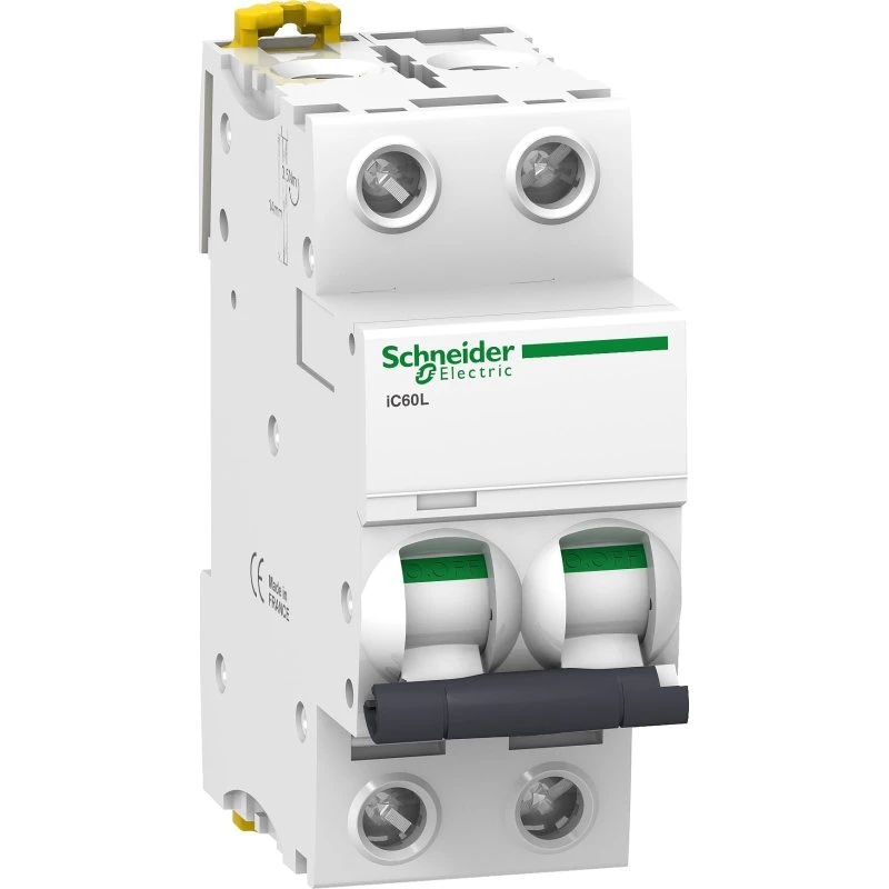 Acti9 iC60L Automatsikring 2P 3A C-karakteristik 25kA