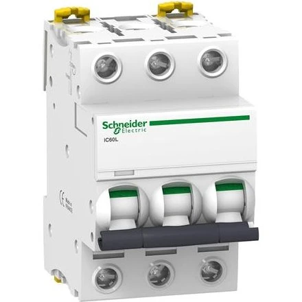 Acti9 iC60 Automatsikring 3P 20A B-karakteristik 25kA