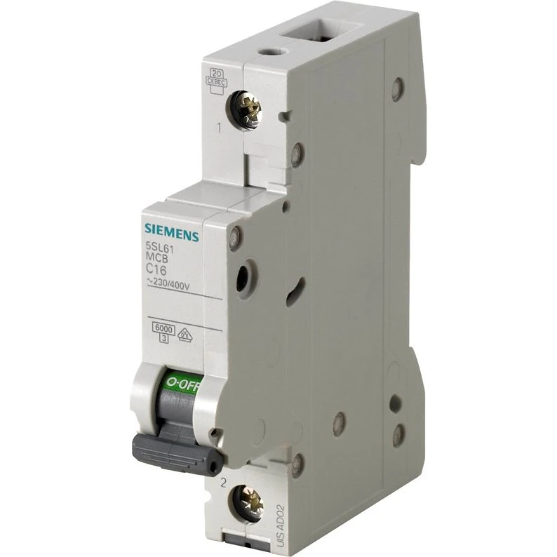 Siemens Automatsikring 1-pol 25A C 6kA 5SY6125-7