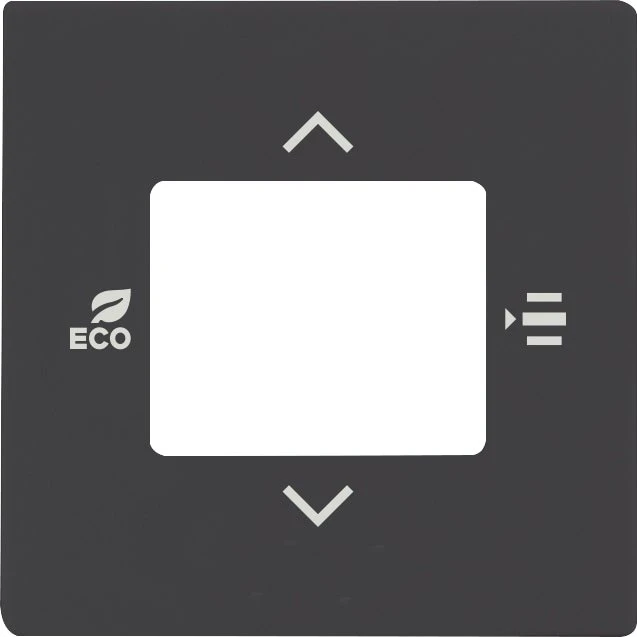 ABB Dækplade til KNX temperatursensor m/u CO2 - Antracit grå
