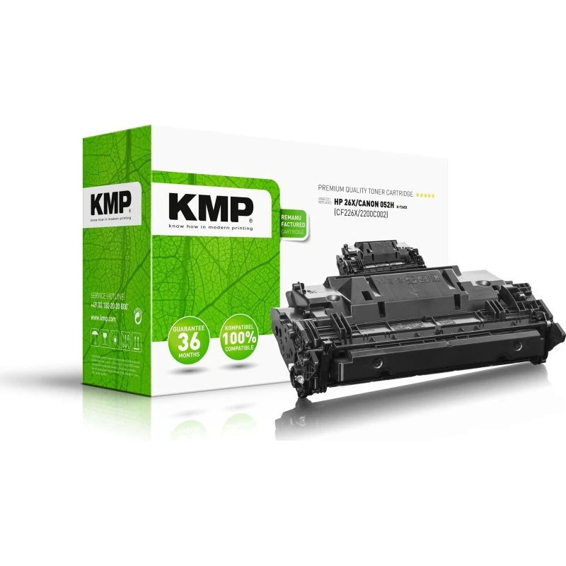 KMP H-T245X CF226X XL Sort Tonerpatron til HP