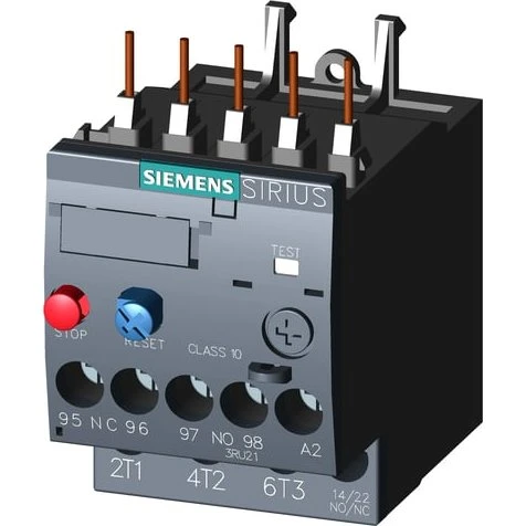 Termorelæ 1.8 - 2.5 A 3RU2116-1CB0 til motorbeskyttelse