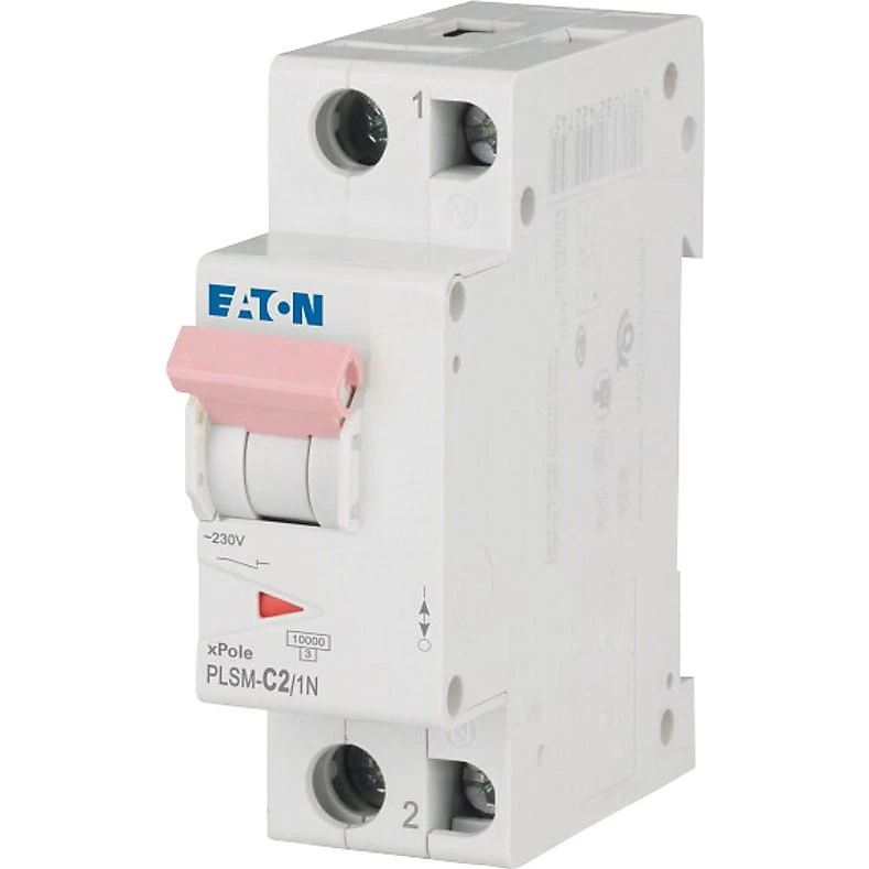 Eaton Automatsikring 13A 1p+n C-karakteristik 10kA Plsmc13/1N
