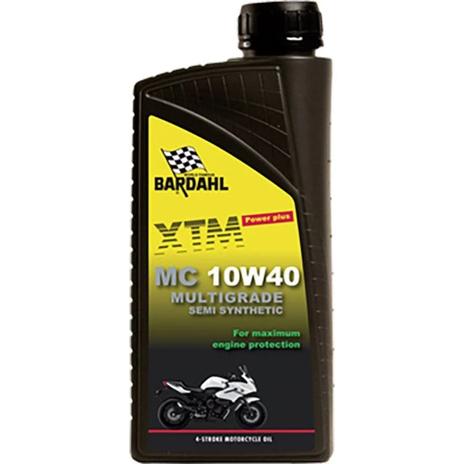 Bardahl XTM 10W40 semi-syntetisk 4T motorolie 1 L