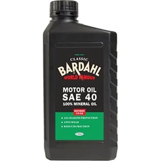 Bardahl Motorolie SAE40 1L - 100% mineralsk