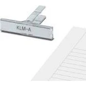 SKILTEHOLDER KLM-A 1004348 - Mærkeskilt til klemregrupper