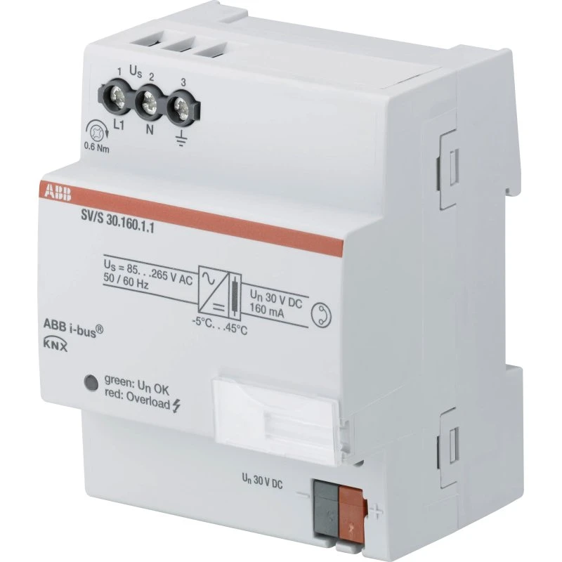 ABB KNX Strømforsyning MDRC 160 mA SV/S30.160.1.1